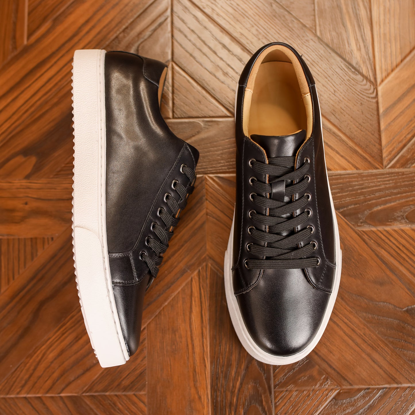 Chaussures Basses en Cuir pour Hommes