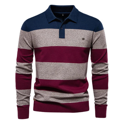 Theo™ | Pull à Rayures Fines