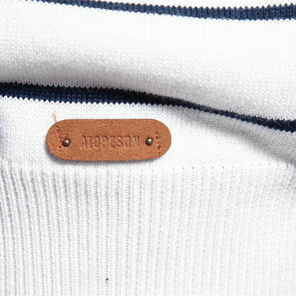 Adrien™ | Pull Rayé Marin